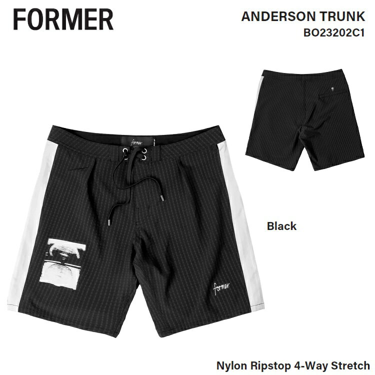 FORMER եޡ ANDERSON TRUNK  顼: BLACK ȥåեȥ󥯥 ѥCRAIG ANDERSON쥤 󡡥᡼̵