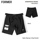 FORMER tH[}[@y ANDERSON TRUNK z J[: BLACK Xgb`@T[tgNX Cp@CRAIG ANDERSON@NCO A_[\@[֑