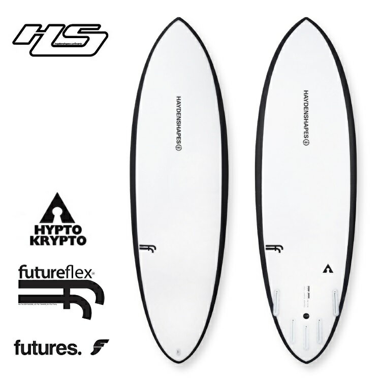 HaydenShapes ヘイデンシェイプス 2024 S/S 『 Hypto Krypto ヒプトクリプト 』 5FIN EPS FF FUTURE 【 各サイズ 】 HS サーフボード FUTURE 5FIN FutureFlex 日本正規品 送料無料！！ ※沖縄 離島への発送不可 【予約商品】2024年5月入荷予定