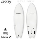 HaydenShapes ヘイデンシェイプス 2023 S/S 『 Hypto Krypto Twin ヒプトクリプト ツイン FutureFlex 』 カラー:Opaque White 2FIN EPS FF FUTURE FutureFlex 日本正規品 送料無料！！ サーフニットケースプレゼント！※沖縄、離島への発送不可