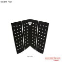 GORILLA GRIP SKINNY FISH BLACK ゴリラグリップ スキニースリー デッキパッド デッキパッチ 滑り止め グリップ 正規品 送料無料!