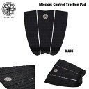 OCTOPUS オクトパス 【 Mission: Control Traction Pad - Black 】 日本正規品 サーフボードデッキパット デッキパ...