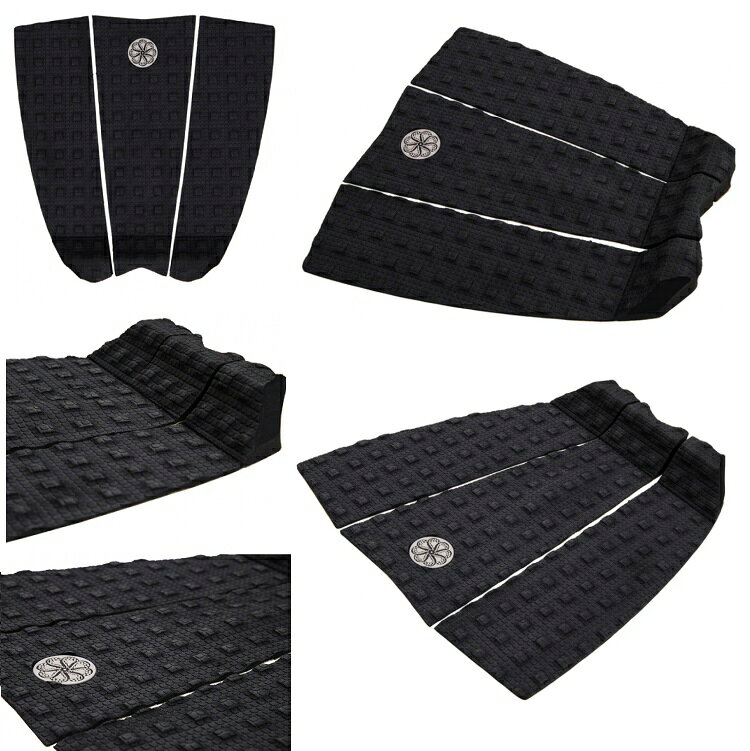 ABEAM WEB STOREのOCTOPUS オクトパス 【 Mission: Control Traction Pad - Black 】 日本正規品　 サーフボードデッキパット デッキパッチ デッキパッド 滑り止め　サーフィン　サーフボード　サーフギア｜アングル2