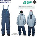 REW REALITY CARGO BIB GORE-TEX3LAYER /アールイーダブリュー/リアリティ　ビブ　カーゴ 24-25　/ゴアテックス/GORE防水ウェア/バックカントリー仕様/最軽量　2025　REW　送料無料！ 3