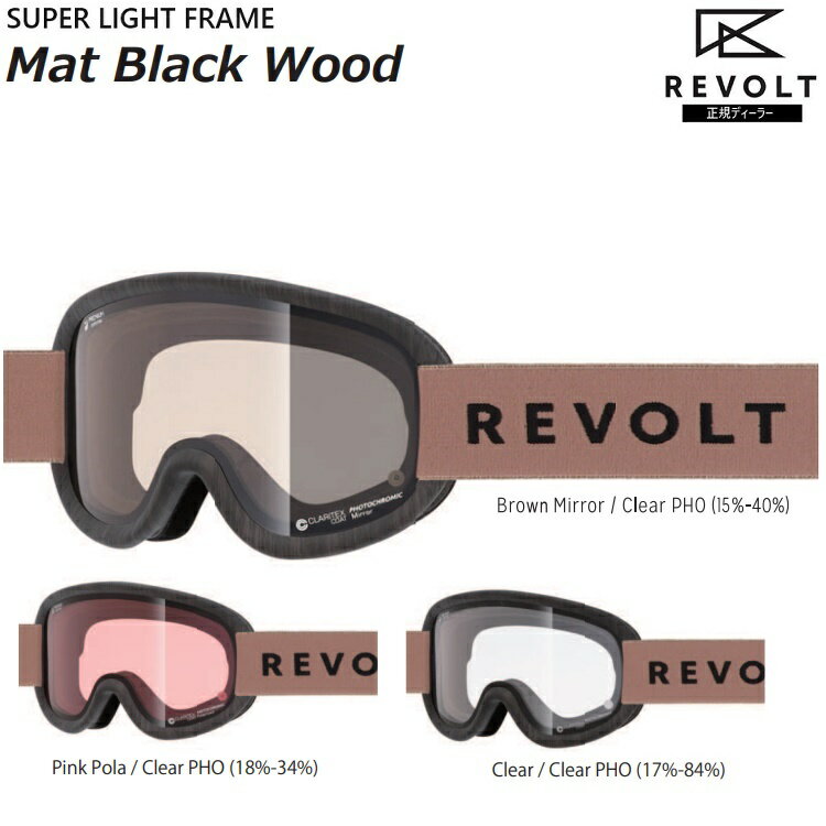 y\񏤕izREVOLT SUPER LIGHT FRAME PHOTOCHROMICyziFRAME:MAT BLACK WOODj{g@X[p[Cgt[ @2025@{@Kiyz{gS[O@24]25@R25MBW