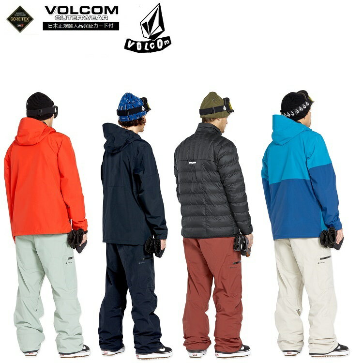VOLCOM L GORE-TEX PANT��24��25���ܥ륳�ࡡ���르�����ѥ�ġ�GORE-TEX 2LAYER /�����ƥå���/�ɿ奦����/����/GORE �ɿ� ������/�Хå�����ȥ꡼����/SNOWBOARD/���Ρ��ܡ��ɡ�2025��VOLCOM JAPAN�����ʡ�G1352505