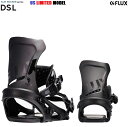 FLUX BINDING DSL US LIMITED(SIZE:M) フラックス ディーエス USAリミテッド 希少! FLUX日本正規品 保証書付 軽量バ...