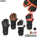 eb's/エビス TECH5 GORE-TEX / テックファイブ ゴアテックス 本革ABEAM特別価格/Eb's/エビス グローブ/スノーボード用 ゴアグローブ/2026 #4500011