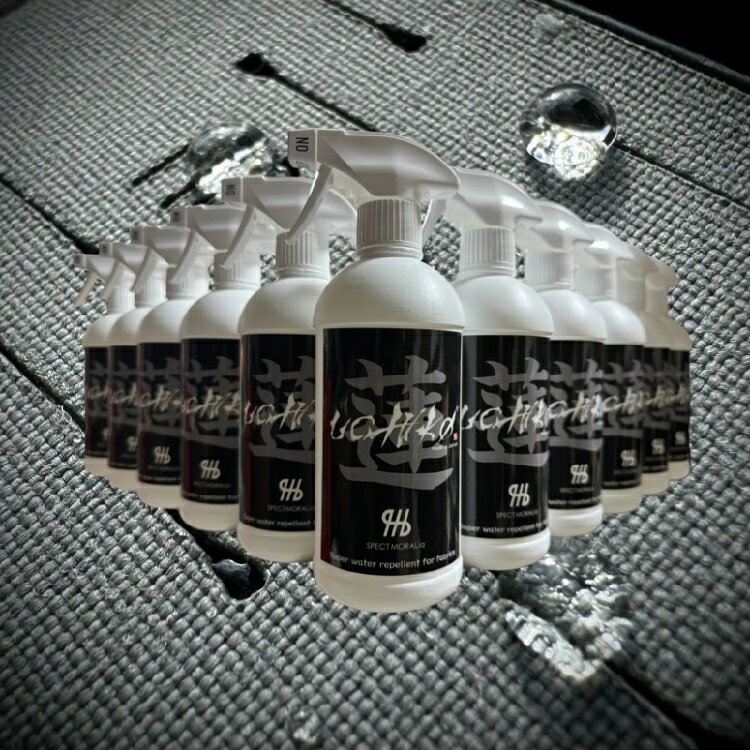 ABEAM WEB STOREのUCHIKO 極超撥水剤　蓮（Hachisu）500ml　ファブリック超撥水スプレー　規格外の超撥水！スノーウェアやウエットスーツなどに！日本製 ご希望があれば店頭でも施工致します！｜アングル2