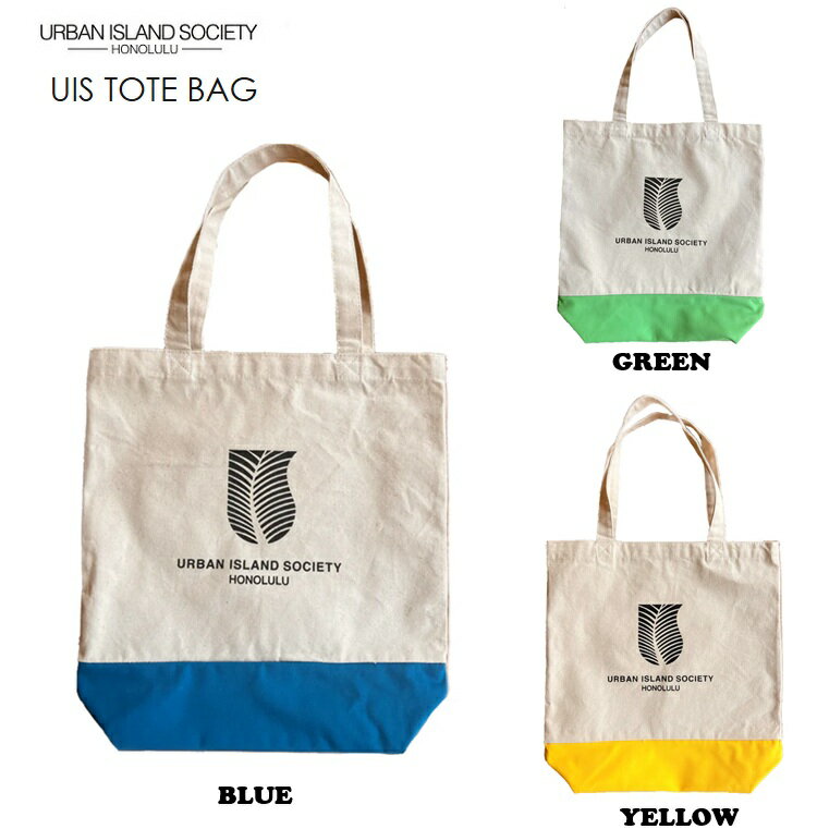 樂天商城 - URBAN ISLAND SOCIETY / アーバンアイランドソサエティ UIS TOTE BAG トートバッグ 2025S/S　TOTE BAG メール便対応
