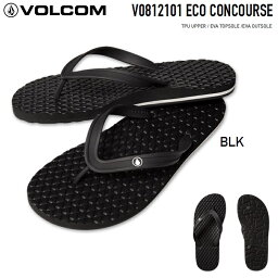 VOLCOM ボルコム 2021 【 ECO CONCOURSE Sandal 】 V0812101 【 BLK 】【各サイズ】 Sandal サンダル 【 ボルコムジャパン正規商品 】割引価格 ビーチサンダル