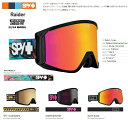 SPY GOGGLE スパイ　ゴーグル　RAIDER レイダー HD+ HAPPY LENS　HAPPY LENS 23-24 2024 日本正規品【 送料無料 】 SPY GOGGLE スパイ ゴーグル SNOWBOARD SKI SNOWBOARD SKI GOGGLE/