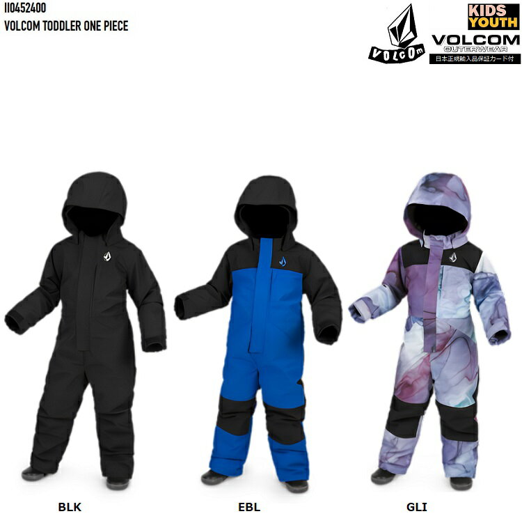 VOLCOM TODDLER ONE PIECE 23－24 KIDS/YOUTH ボルコム キッズ＆ユース ウェア /SNOWBOARD/スノーボード 2024 VOLCOM JAPAN正規品 I10452400