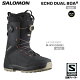 y\񏤕iz SALOMON T 24-25 ECHO DUAL BOA Boots J[ BLACK/CARGO (WIDEFIT) 2025 GR[@fA{AyS...