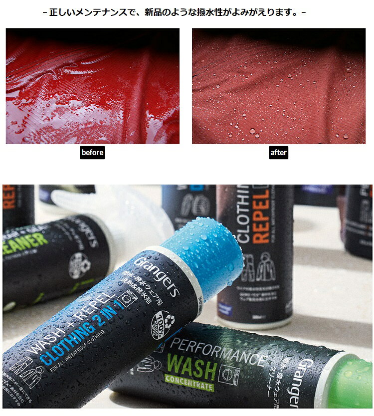 ABEAM WEB STOREのGRANGER'S グランジャーズ / パフォーマンスリペル プラス /　PERFORMANCE REPEL PLUS 275ml ミストタイププルーファ プラス　【ウェア用プルーファー】撥水ウェア専用洗剤｜アングル3