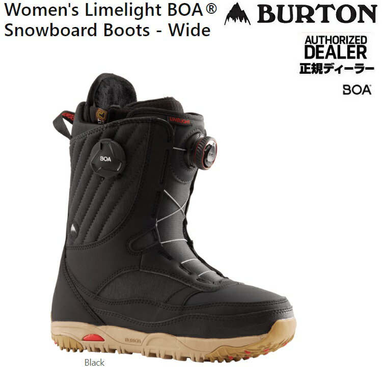 BURTON バートン 　Women's　Limelight BOA　ライムライトボア【全国送料無料】2023 正規品　保証書付　/バートン　スノーボードブーツ　22-23 店舗成型無料【予約2022年10月以降順次納品予定】