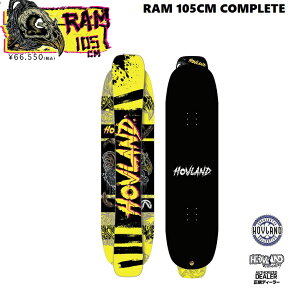 HOVLAND SNOWSKATE RAM COMPLETE/　ホブランド スノースケート コンプリート　105CM　/送料無料☆プレゼント付き！