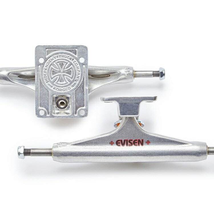 INDEPENDENTtimes;EVISENTRUCKインディペンデントトラックエビセン【FORGEDHOLLOWSILVERSTG11】STANDARD【サイズ:129139144149159】【2点セット】スケートボードトラック日本正規品indytruck