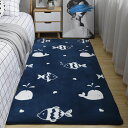 ラグ カーペット プレイマット 子供部屋 マット 防汚 カーペット 敷物 ラグ 学習デスクマット キッズルーム 春夏秋冬 長方形 おしゃれ アニマル柄 幾何学 40x60cm 植物柄 洗える ラグ マ