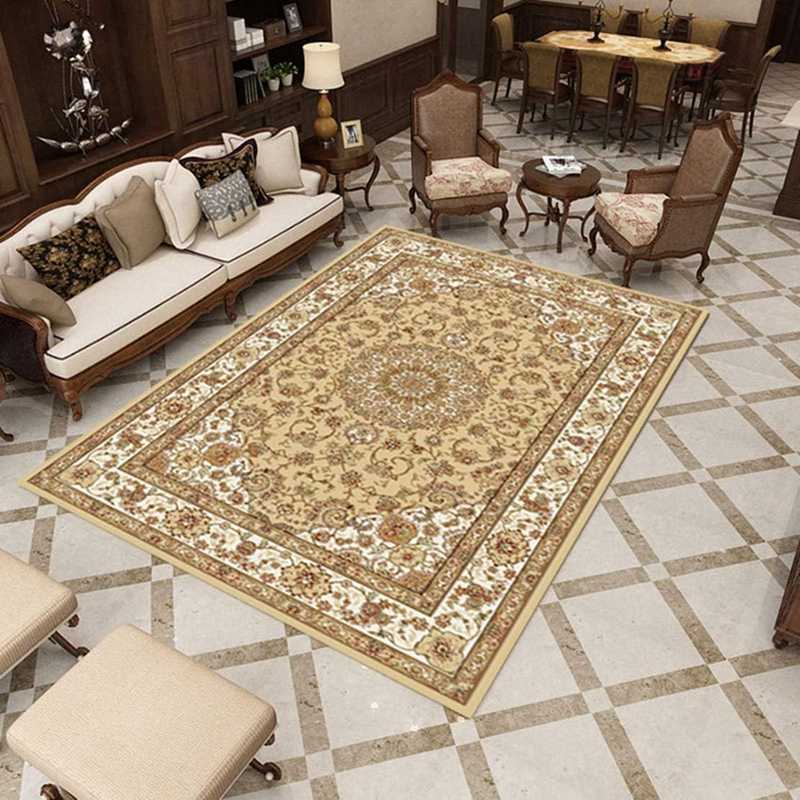 書斎 寝室 子供部屋 長方形 花柄 欧式 古典 おしゃれ カーペット 抗菌防臭 ブランケット ドレッシング ..