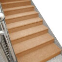 階段クッション 階段マット 無地 キャメル おしゃれ 騒音対策 防滑 70x100cm 防音 カットできる 柔らかい 廊下マット 北欧 洗える オールシーズン 玄関 キッチンマット 階段通路に対応