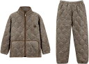 パジャマ メンズ モコモコ 冬 ファスナー 長袖 裏ボア キルティング あったか ルームウェア 上下セット 厚手 3重保温 防寒 ゆったり 部屋着 おしゃれ 大...