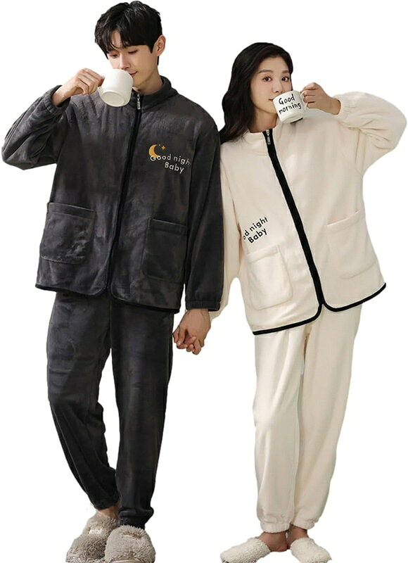 　　　 ◆◇◆売れている秘密◆◇◆ 表記価格は1着分です。カップル2着セットをご購入希望なお客様はメンズパジャマ、レディーズパジャマをそれぞれカートに入れて一緒に購入願い致します。 もこもこな暖かい生地を使用しているので、柔らかな肌触り＆厚手なので寒い季節もあったか快適カップルパジャマです。寒さが苦手な方におすすめます。 可愛いペアルームウェアです。恋人二人で一緒に着て、ラブラブ感が溢れています。 カップルパジャマは結婚祝い、誕生日、記念日などにプレゼントとして大人気です。 愛する人と一緒にペアパジャマを着て、おしゃれに快適な睡眠を楽しみましょう。 　　　◆◇◆注意事項◆◇◆ご覧のモニターの環境、撮影環境により実物と色味が異なって見える場合がございます。湿った状態で他のものと擦り合わせると色が移る恐れがあります。濃色品の洗濯時は、白色、淡色と分けて洗ってください。説明 -