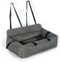 もふもふ 2WAY ペットキャリー 犬 猫 設計1 キャリーバッグ 2匹 85x45x22cm 小型犬 ペット ドライブボックス ペットベッド 車用 防水 滑り止め 洗える おしゃれ 中型犬 オール(4)