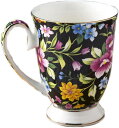 マグカップ 陶器 コーヒーカップ 花柄 バラの花 和風マグカップ 洗いやすい 焼き物 コップ 珈琲 紅茶 緑茶 お茶 ミルク コーラー 炭酸水 食器 300ml...