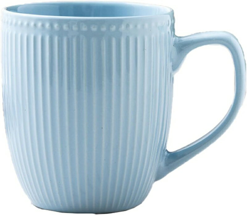 ナチュラル 食器 マグカップ 大きめ コーヒーカップ ホワイト 青 赤 軽い キッチン対応 コーヒー コップ coffee mug cup ブルー ティー 50...