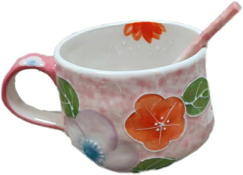 花柄 コーヒーマグ ティーカップ 誕生日 母の日ギフト 母 デザイン02 妻 娘 女性 プレゼント 480ml 装飾 美しいマグカップ 伝統 アート 素敵なヨー...