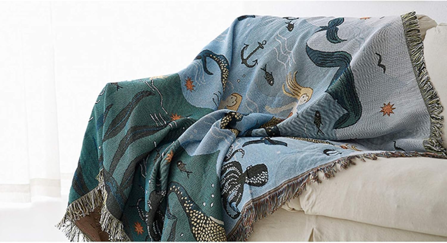 ソファーカバー マルチカバー 長方形 防塵 両面使える ブランケット 90x90cm 犬猫用 特大 ラグ 清潔簡単 テーブルクロス ベッドカバー グリーン 130x160cm グランピング ひざ掛け