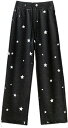 レディース ロングパンツ スウェットパンツ ワイドパンツ 厚手 秋冬 ダンス 太め ゆったり きれいめ スエットパンツ 練習着 パンツ 部屋着 ジャージ下