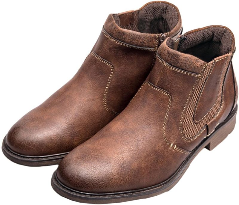 ブーツ サイドゴア サイドジッパー メンズ ショートブーツ フォーマル 靴 革靴 シューズ ビジネスブー..