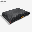 犬?猫?マットレス?ペットベッド?クッション ストラップ付き 室内 耐噛み 長持ち ドッグ オールシーズン 休憩所 犬猫用寝床 カバー取り外し可能 防滑 わんこ...
