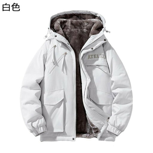 ダウン コート メンズ ボアジャケット 中綿入れ 裏ボア 大きいサイズ フード付き ふわふわ ジップアップ 秋冬用 トップス 柔らかい 大人 長袖 透湿撥水 上着 男性用 ストリート 韓国ファッション ダウン コート メンズ ボアジャケット 中綿入れ 裏ボア 大きいサイズ フード付き ふわふわ ジップアップ 秋冬用 トップス 柔らかい 大人 長袖 透湿撥水 上着 男性用 ストリート 韓国ファッション