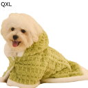 犬服 猫服 ブランケット チェック柄 フード付 マント ボア 起毛 秋冬 犬の服 秋 冬 子犬服 セーター モコモコ ふわふわ フリース ノースリーブ タンクトップ パピー服 極小サイズ 犬 猫 防寒 暖かい ペット用品
