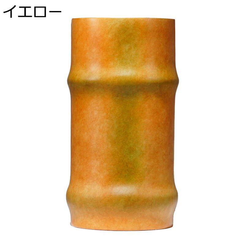 ペン立て 筆立て 筆筒 竹筒 真鍮 卓上収納 文具収納 小物入れ 多機能 実用性 エレガンス ペンケース オ..