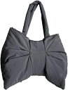 女性用トートバッグ 軽量 ダウンフィルド クロスボディ パース キルト ショルダーバッグ キュート Hnadbags ラージ ボウパース