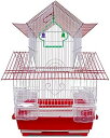 鳥かご 鳥ケージ バードゲージ インコ ケージ 鳥小屋 インコ オウムケージ オカメ セキセイ 組み立て式 文鳥 キンカチョウ カナリア マメルリハ インコ 30x23x45cm) ジュウシマツ 中小(4)