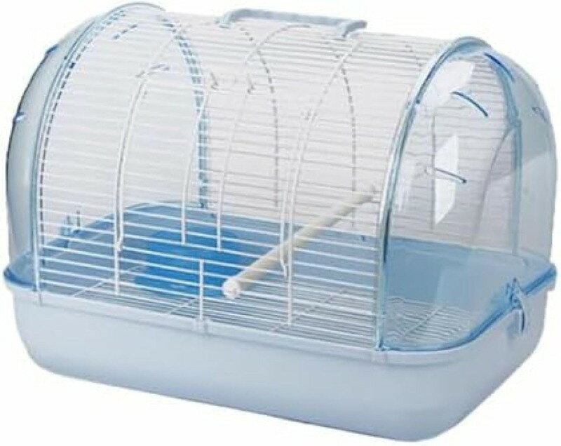 鳥かご ケージ キャリーケージ 鳥 小型 インコ 文鳥 小動物用 組み立て式 持ち手付き 持ち運び 止まり..