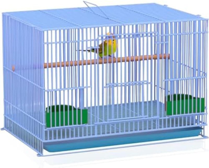 鳥かご バードケージ 鳥ケージ 組立式 鳥小屋 掃除しやすい セキセイ ボタン 文鳥 中小型鳥向き インコ..