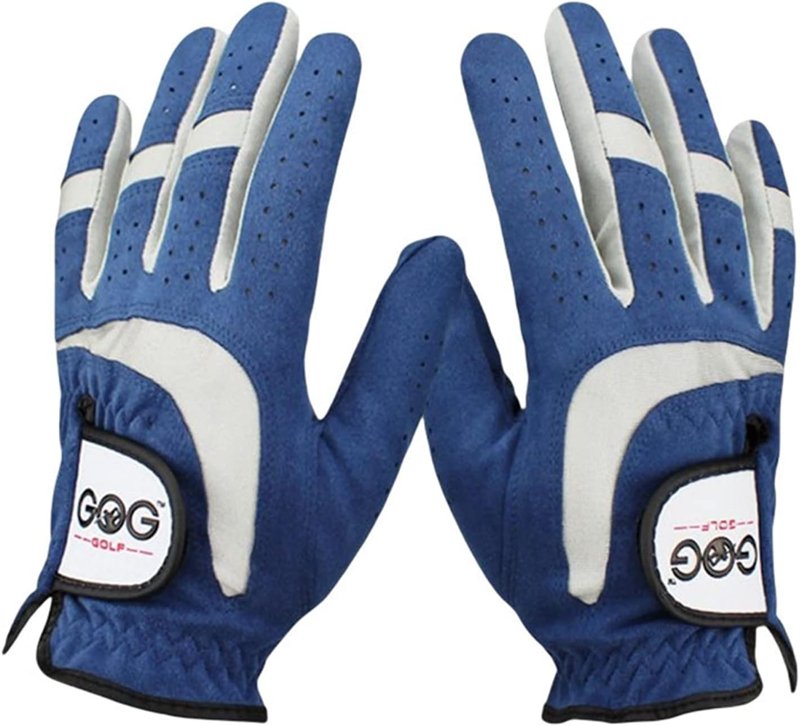 ゴルフグローブ メンズ 両手用 ゴルフ手袋 フィット感 通気 防滑 耐久性 マイクロファイバー