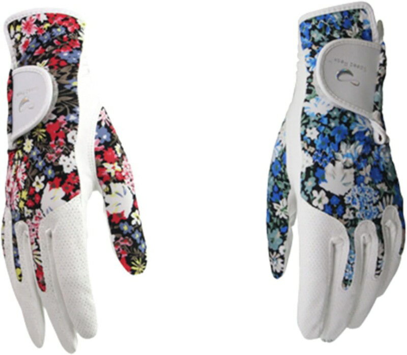 ゴルフグローブ レディース 両手用 ゴルフ手袋 フィット感 通気 防滑 耐久性 マイクロファイバー