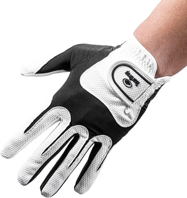 ゴルフグローブ メンズ 左手着用(右利き用) ゴルフ手袋 フィット感 通気 防滑 耐久性 合成皮革X羊革