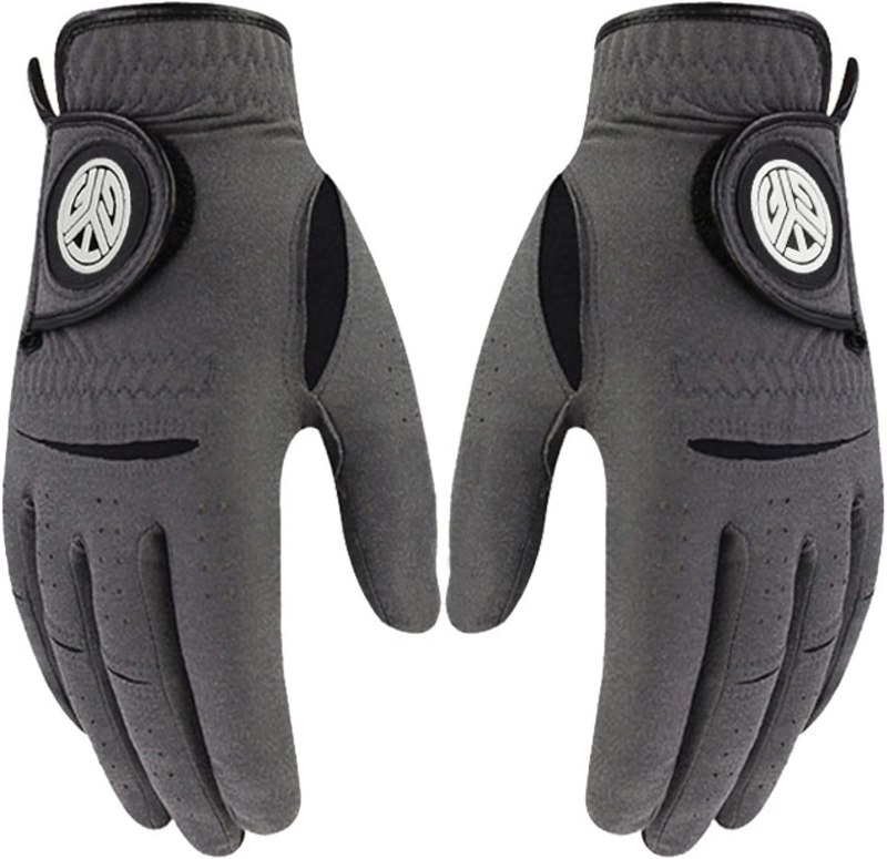 ゴルフグローブ メンズ 両手用 ゴルフ手袋 フィット感 通気 防滑 耐久性 マイクロファイバー