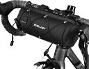 自転車フロントバッグ 自転車ハンドルバーバッグ ショルダーバッグ 自転車バッグ ハンドルバッグ コンパクト おしゃれ 防水 軽量 着脱簡単 クロスバイク 自転車...