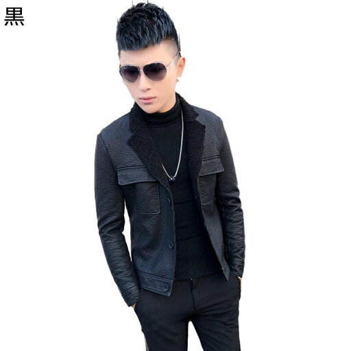 メンズ エコ革ジャン ライダースジャケット レザージャケット スリム タイツ 合皮 コート 体型カバー フルジップ 秋着 冬服 防寒着 カッコイイ お洒落 多機能 動きやすい 紳士着 普段