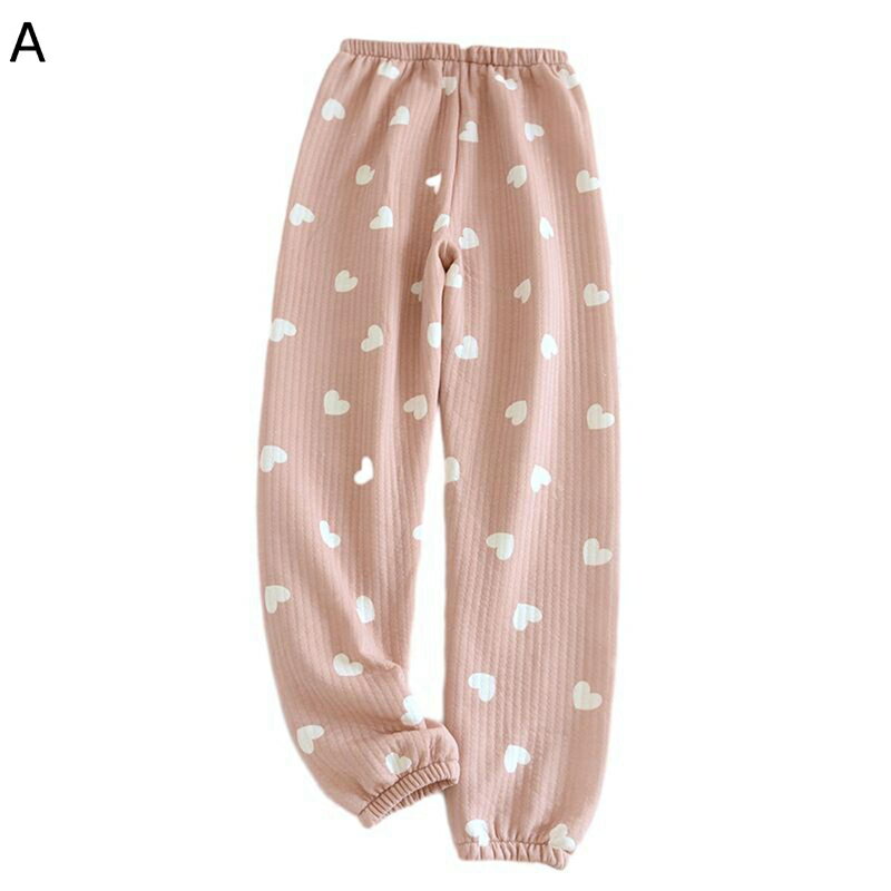 防寒パンツ パジャマ あったかい 空気層コットン ルームウェア 秋冬春 暖パン ウェストゴム仕様 ボトム..