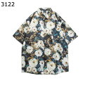 男女兼用 アロハシャツ 夏用 ビーチシャツ 半袖 柄シャツ 襟付き ゆったり 通気速乾 紫外線対策加工 薄い 軽い ギフト 彼氏 ボタンダウン 海水浴 結婚式 ...